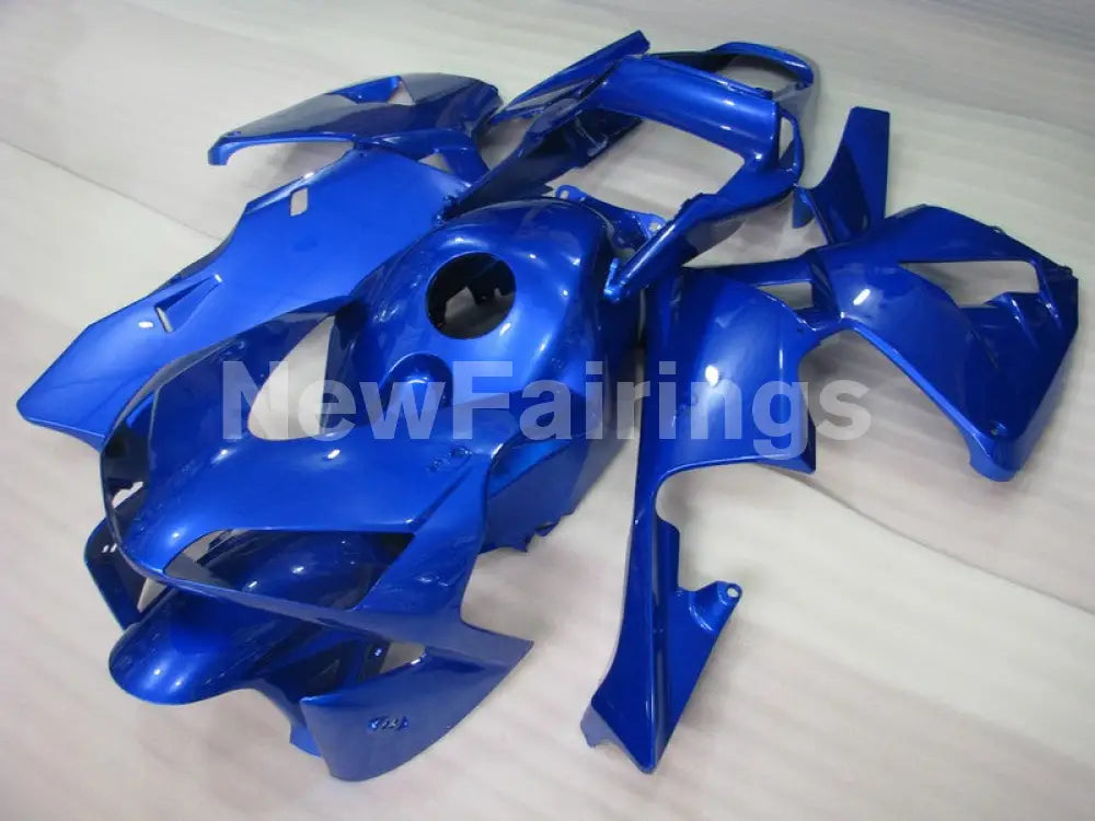 All Blue No decals - CBR600RR 03-04 Fairing Kit