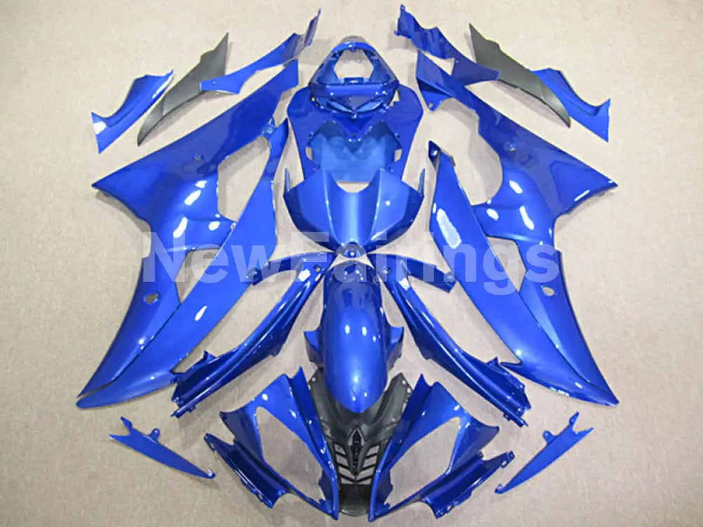 All Blue No decals - YZF-R6 08-16 Fairing Kit