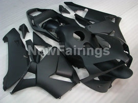 All Matte Black No decals - CBR600RR 03-04 Fairing Kit
