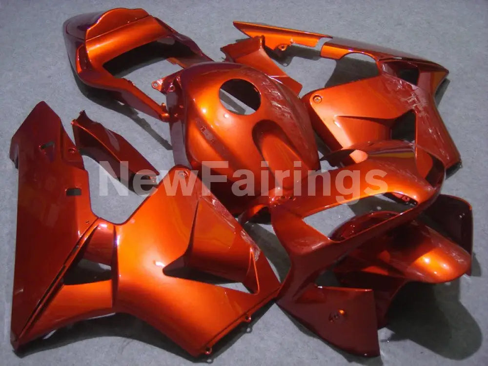 All Orange No decals - CBR600RR 03-04 Fairing Kit
