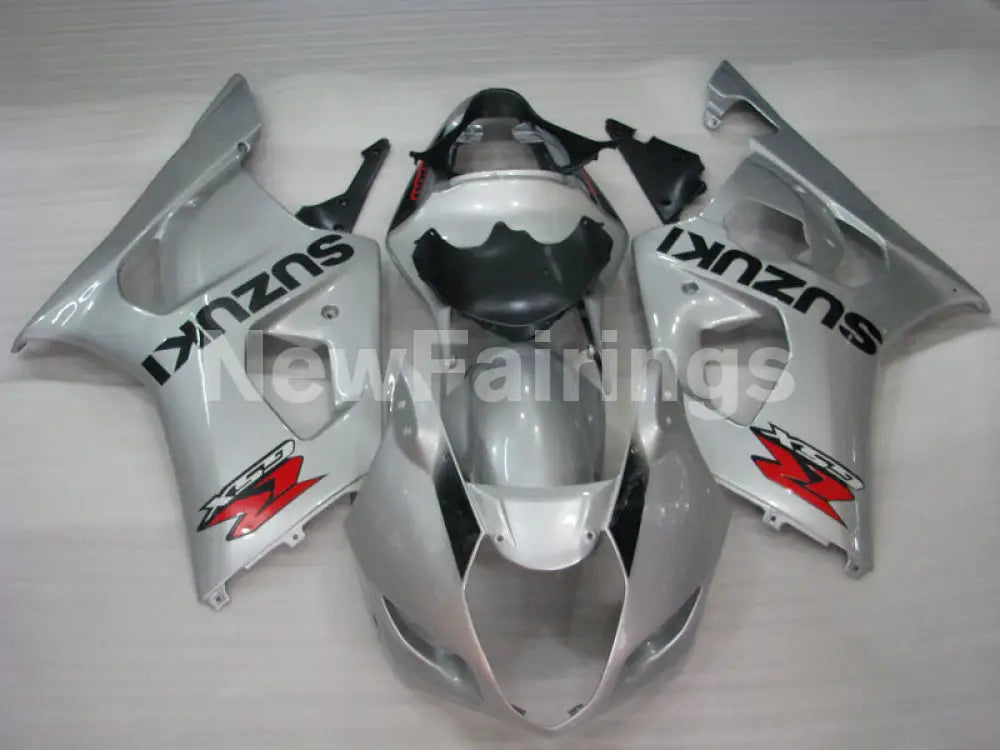 All Silver Factory Style - GSX-R1000 03-04 Fairing Kit