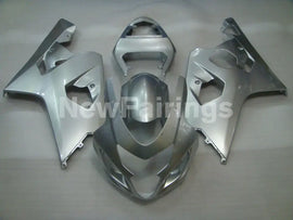 All Silver No decals - GSX-R600 04-05 Fairing Kit