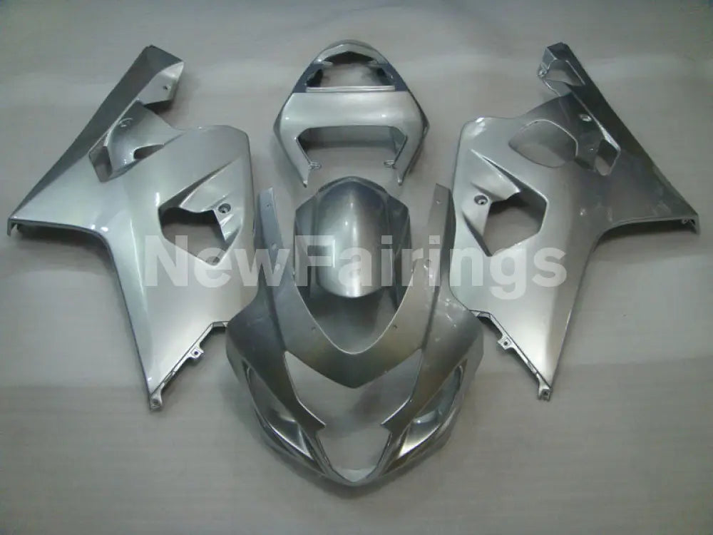 All Silver No decals - GSX-R750 04-05 Fairing Kit