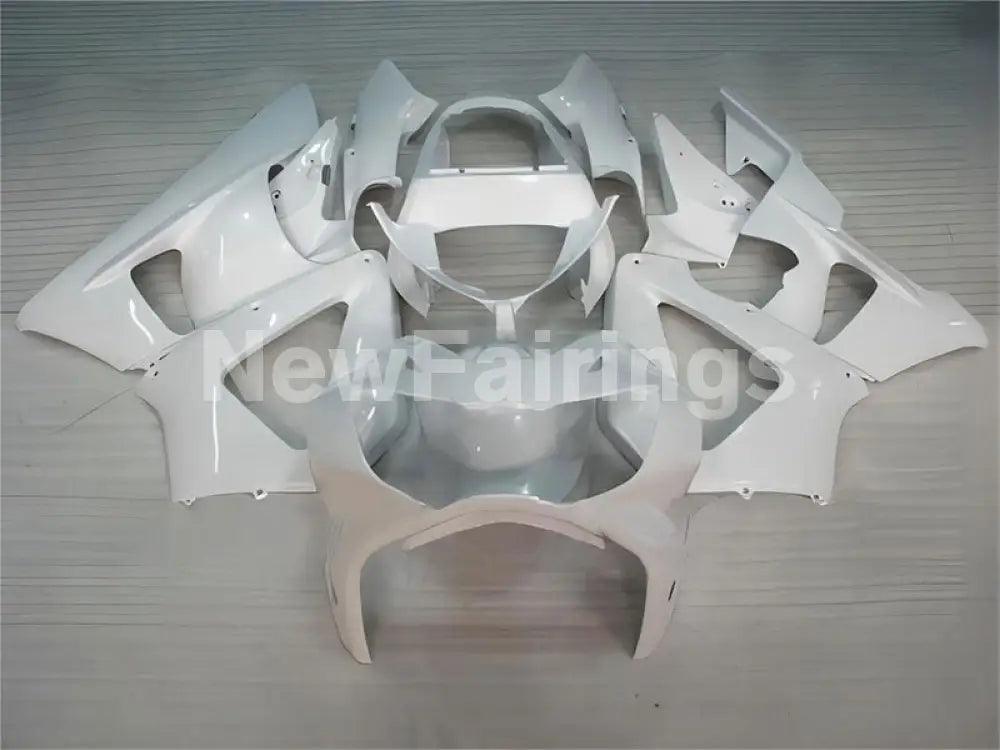 All White No decals - CBR 929 RR 00-01 Fairing Kit