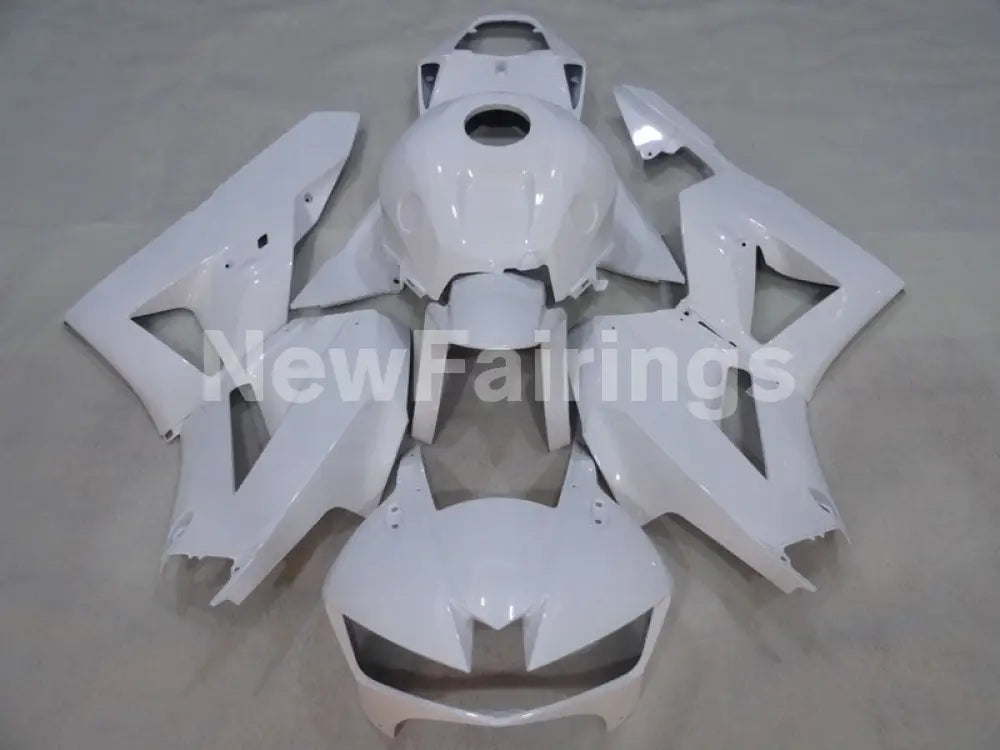 All White No decals- CBR600RR 13-23 Fairing Kit