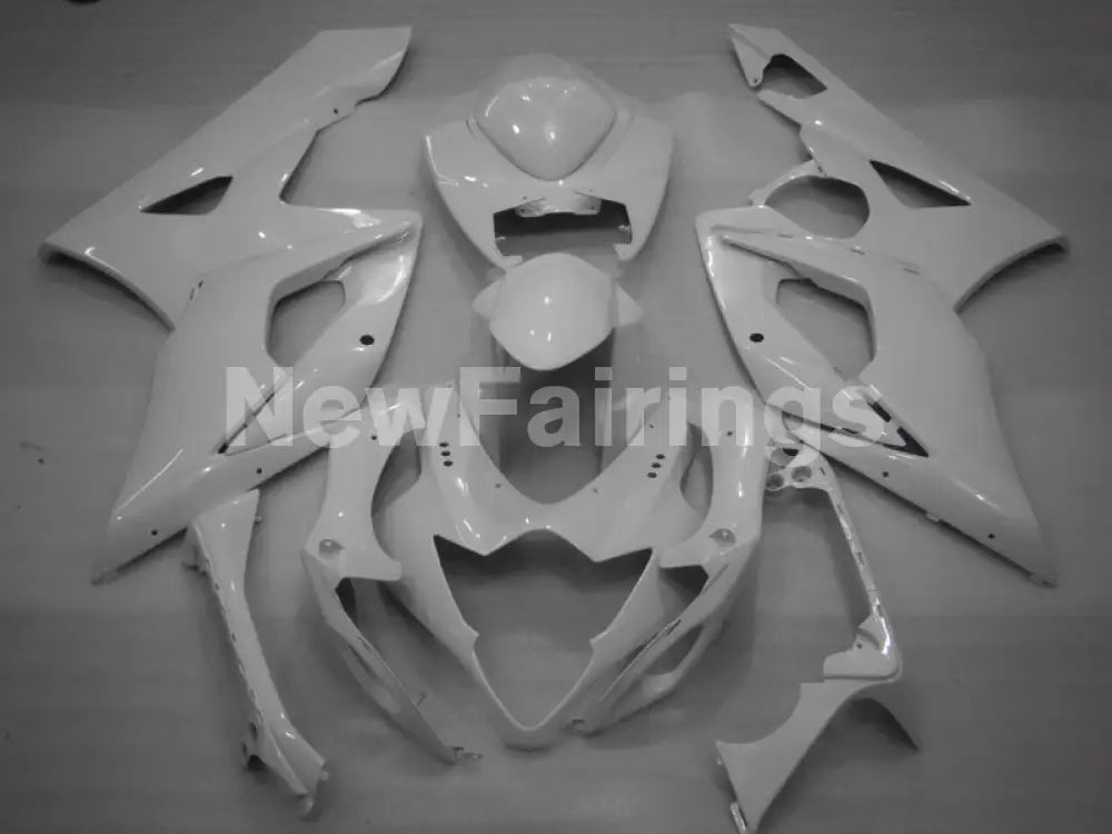 All White No decals - GSX-R1000 05-06 Fairing Kit