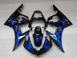 Black and Blue Factory Style - YZF-R6 03-04 Fairing Kit