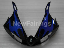 Cargar imagen en el visor de la galería, Black and Blue Factory Style - YZF-R6 03-04 Fairing Kit