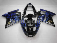 Cargar imagen en el visor de la galería, Black and Blue Flame - CBR 1100 XX 96-07 Fairing Kit