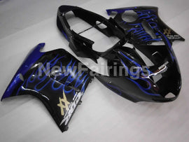 Black and Blue Flame - CBR 1100 XX 96-07 Fairing Kit
