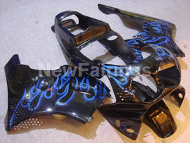 Black and Blue Flame - CBR 900 RR 92-93 Fairing Kit