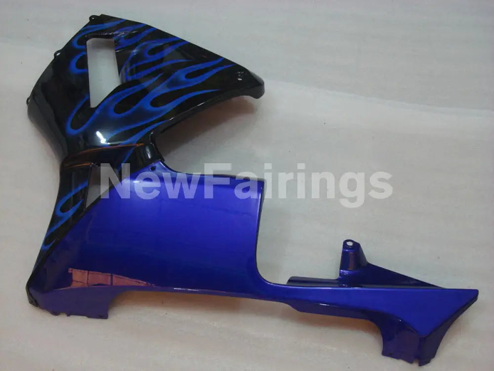 Black and Blue Flame - CBR600RR 03-04 Fairing Kit