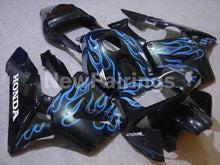 Cargar imagen en el visor de la galería, Black and Blue Flame - CBR600RR 03-04 Fairing Kit