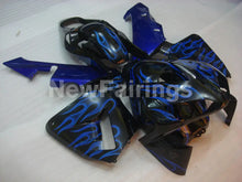 Cargar imagen en el visor de la galería, Black and Blue Flame - CBR600RR 03-04 Fairing Kit