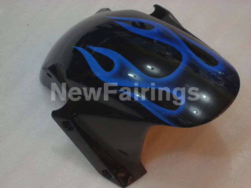Black and Blue Flame - CBR600RR 03-04 Fairing Kit