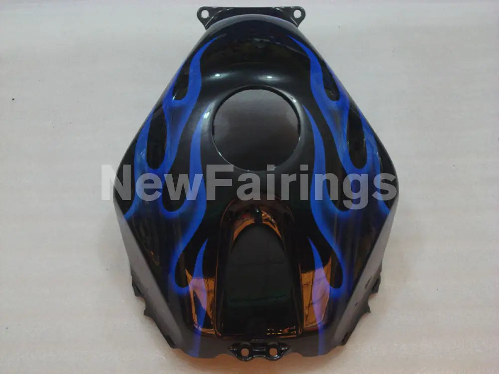 Black and Blue Flame - CBR600RR 03-04 Fairing Kit