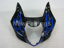 Cargar imagen en el visor de la galería, Black and Blue Flame - GSX-R1000 03-04 Fairing Kit