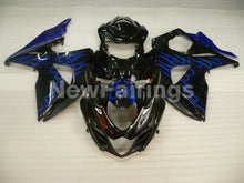 Cargar imagen en el visor de la galería, Black and Blue Flame - GSX-R1000 09-16 Fairing Kit