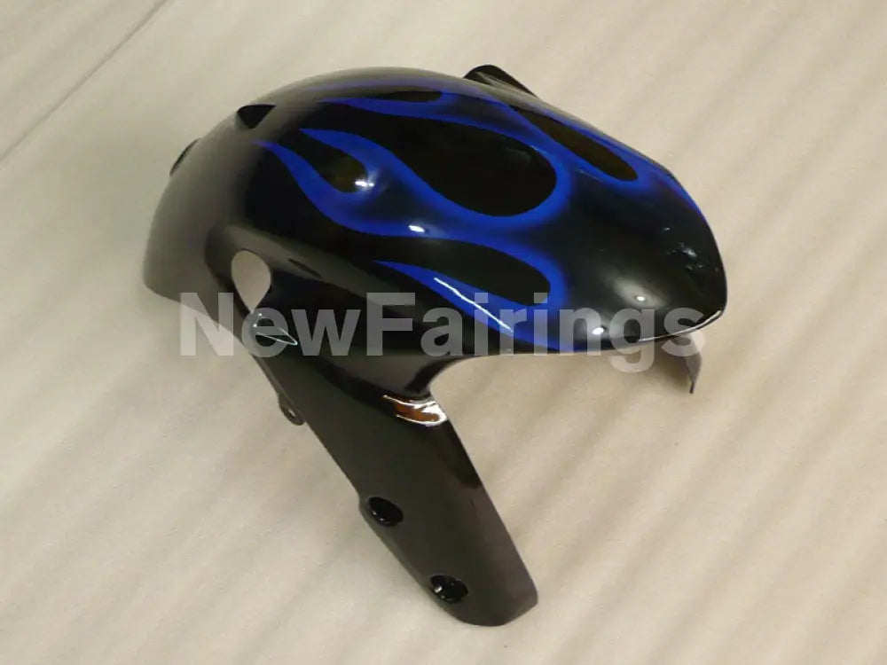 Black and Blue Flame - GSX-R1000 09-16 Fairing Kit