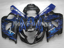 Cargar imagen en el visor de la galería, Black and Blue Flame - GSX-R600 04-05 Fairing Kit
