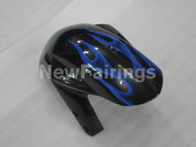 Cargar imagen en el visor de la galería, Black and Blue Flame - GSX-R750 04-05 Fairing Kit
