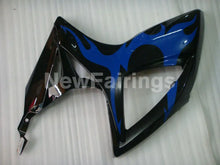 Cargar imagen en el visor de la galería, Black and Blue Flame - GSX-R750 06-07 Fairing Kit