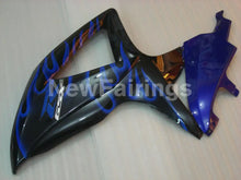 Cargar imagen en el visor de la galería, Black and Blue Flame - GSX-R750 08-10 Fairing Kit