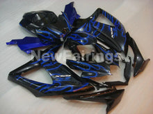 Cargar imagen en el visor de la galería, Black and Blue Flame - GSX-R750 08-10 Fairing Kit