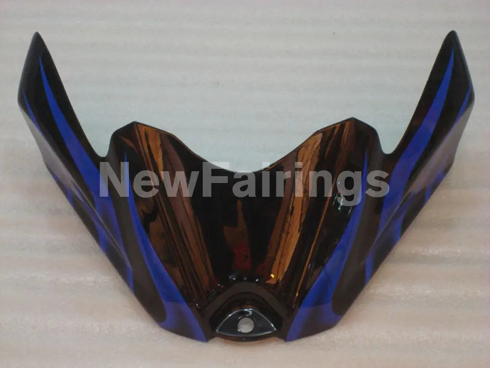 Black and Blue Flame - GSX-R750 08-10 Fairing Kit