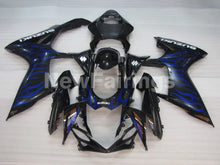 Cargar imagen en el visor de la galería, Black and Blue Flame - GSX-R750 11-24 Fairing Kit