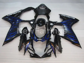 Black and Blue Flame - GSX-R750 11-24 Fairing Kit