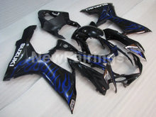 Cargar imagen en el visor de la galería, Black and Blue Flame - GSX-R750 11-24 Fairing Kit