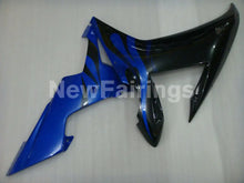 Cargar imagen en el visor de la galería, Black and Blue Flame - YZF-R1 02-03 Fairing Kit