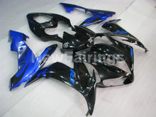 Cargar imagen en el visor de la galería, Black and Blue Flame - YZF-R1 04-06 Fairing Kit