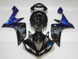 Black and Blue Flame - YZF-R1 07-08 Fairing Kit