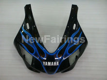 Cargar imagen en el visor de la galería, Black and Blue Flame - YZF-R1 98-99 Fairing Kit
