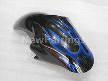 Cargar imagen en el visor de la galería, Black and Blue Flame - YZF-R6 98-02 Fairing Kit