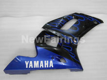 Cargar imagen en el visor de la galería, Black and Blue Flame - YZF-R6 98-02 Fairing Kit