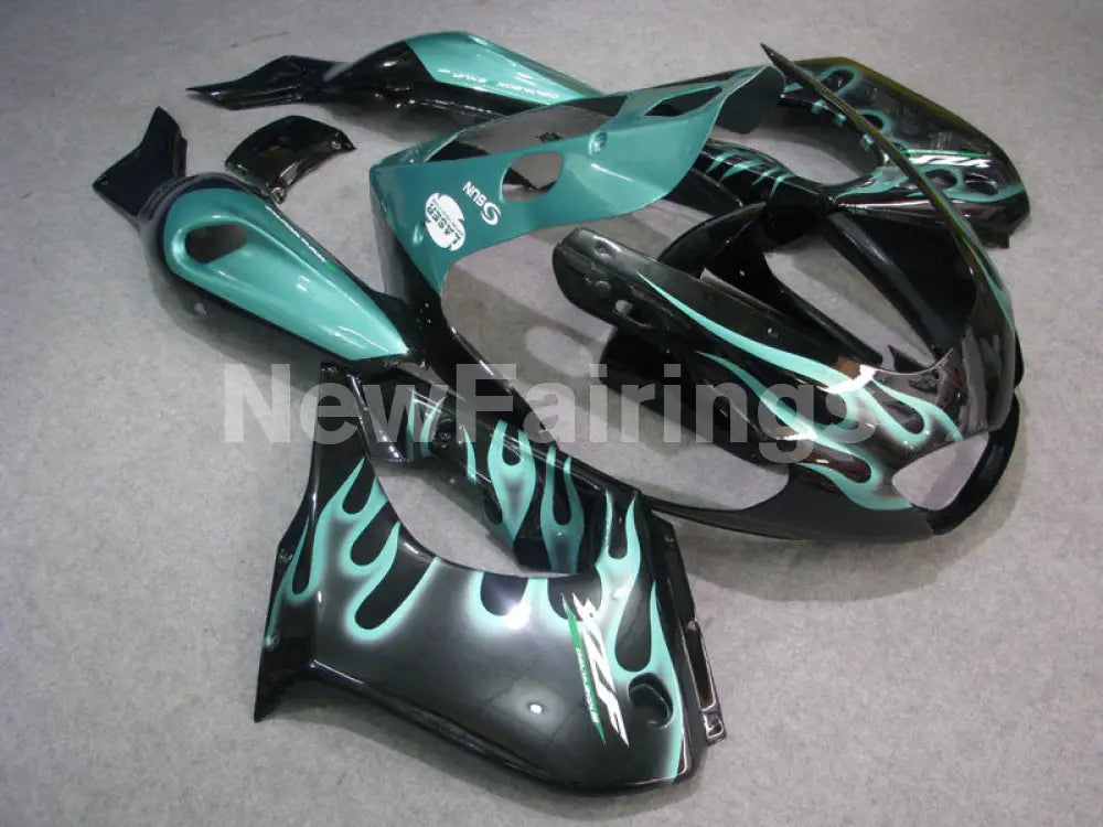 Black and Blue Flame - YZF1000R Thunderace 96-05 Fairing Kit