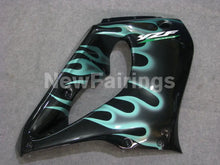 Cargar imagen en el visor de la galería, Black and Blue Flame - YZF1000R Thunderace 96-05 Fairing Kit