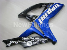 Cargar imagen en el visor de la galería, Black and Blue Jordan - GSX-R600 06-07 Fairing Kit