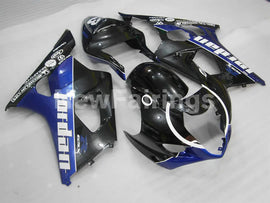 Black and Blue White Jordan - GSX-R1000 03-04 Fairing Kit