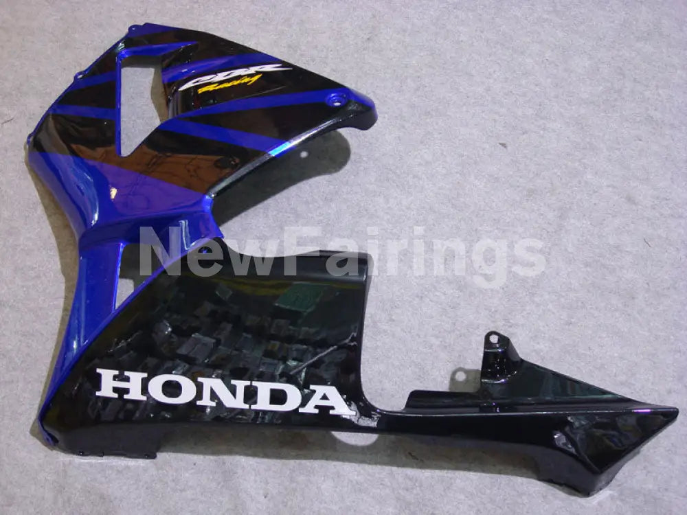 Black and Deep Blue Factory Style - CBR600RR 03-04 Fairing Kit