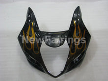 Cargar imagen en el visor de la galería, Black and Golden Flame - GSX-R1000 03-04 Fairing Kit