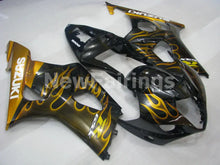 Cargar imagen en el visor de la galería, Black and Golden Flame - GSX-R1000 03-04 Fairing Kit