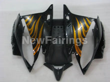 Cargar imagen en el visor de la galería, Black and Golden Flame- YZF-R6 06-07 Fairing Kit