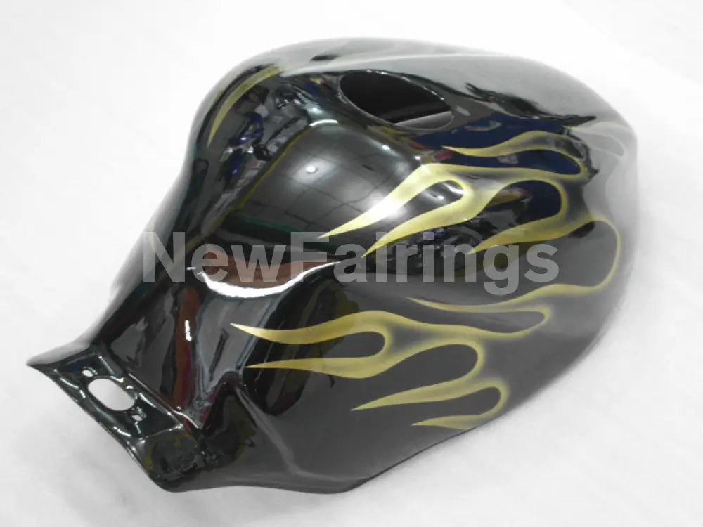 Black and Golden Flame - YZF600R Thundercat 96-07 Fairing Kit