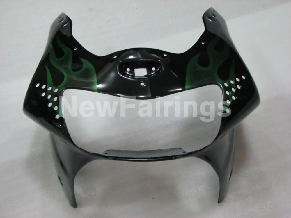 Black and Green Flame - CBR 919 RR 98-99 Fairing Kit