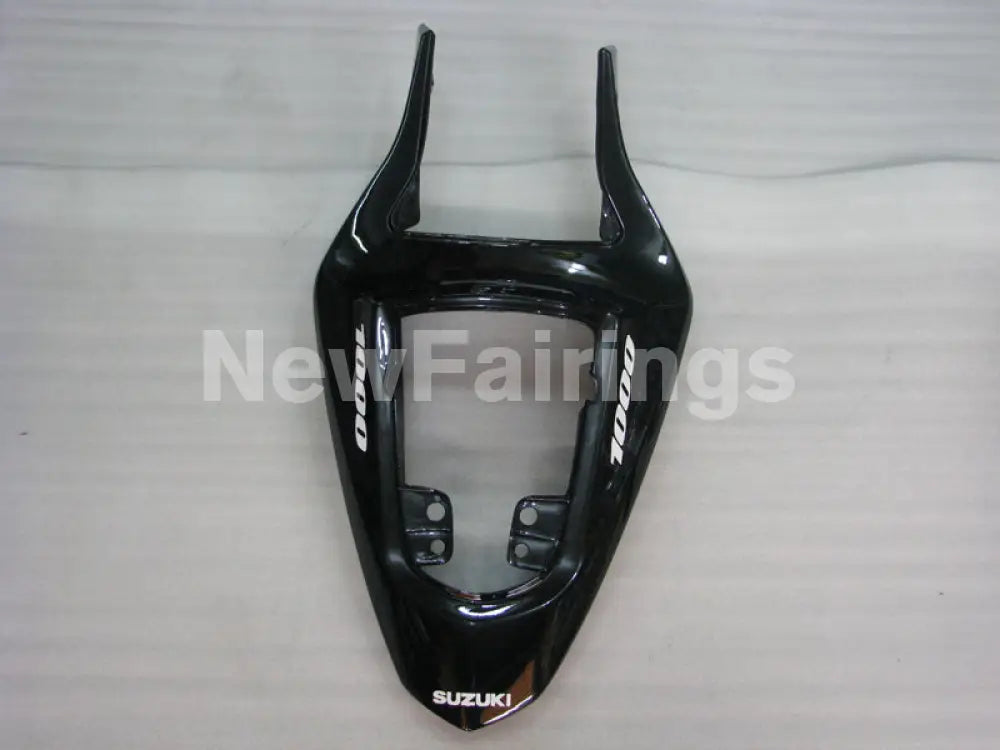 Black and Green Flame - GSX-R1000 03-04 Fairing Kit