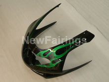 Cargar imagen en el visor de la galería, Black and Green Flame - YZF600R Thundercat 96-07 Fairing Kit